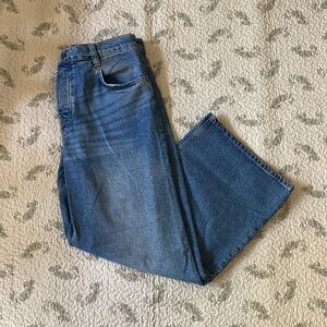 We the Free size 31 button fly wideleg jeans.